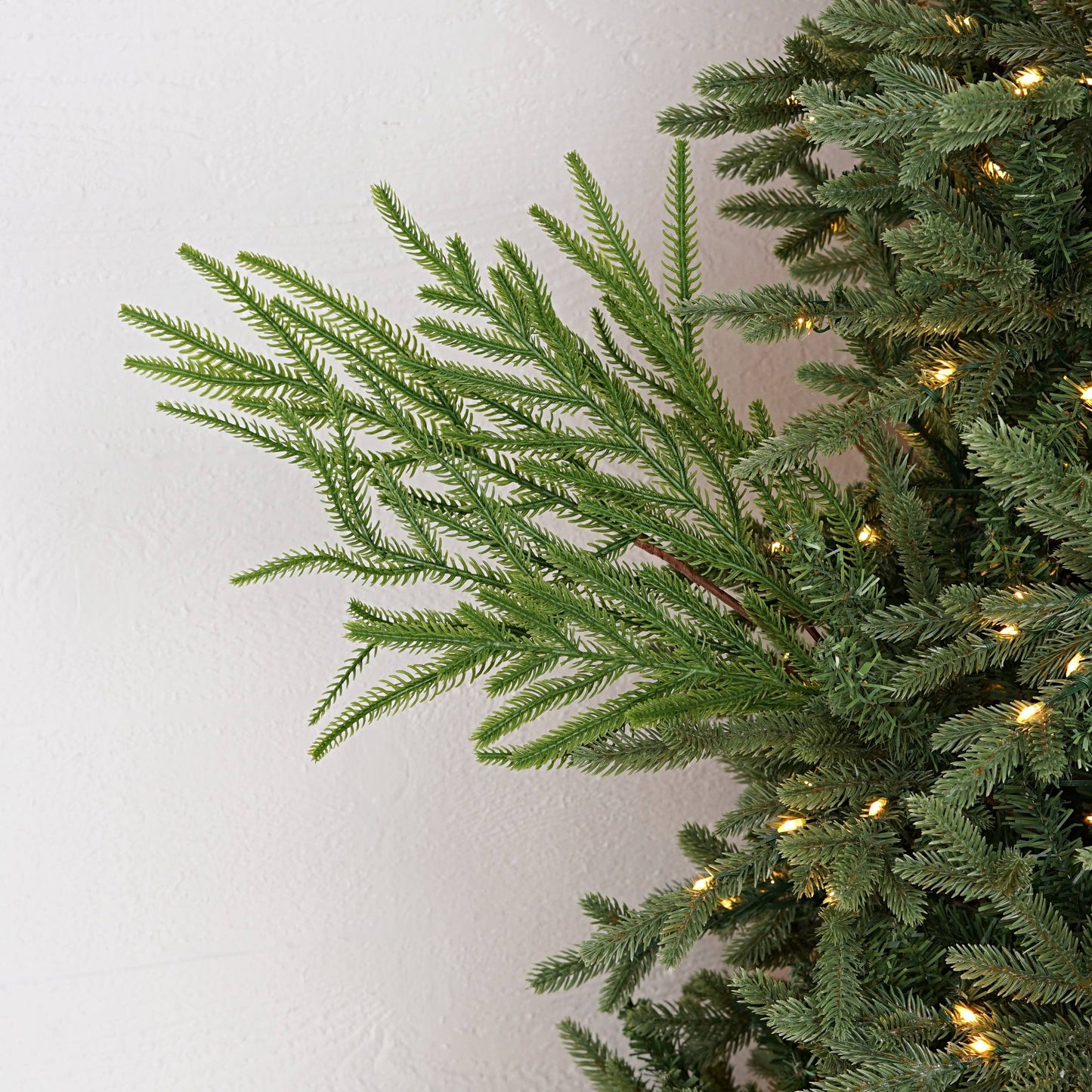 31855- 24in Spray-Soft touch Evergreen Norfolk Pines-