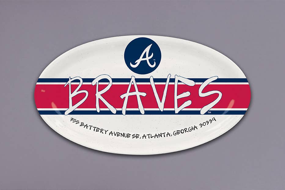 BRAVES Mel Oval
