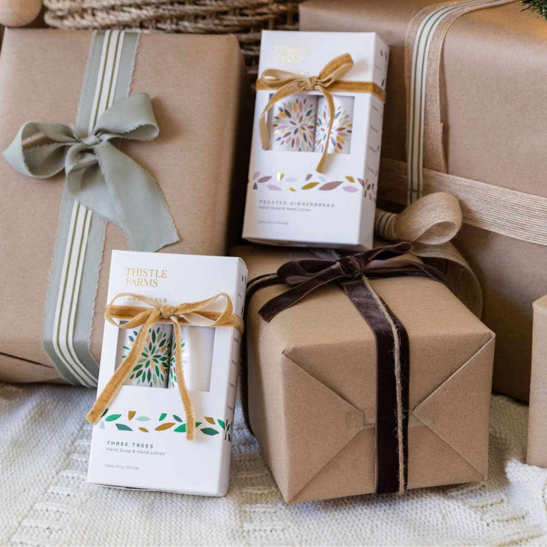Frosted Gingerbread Moisturizing Hand Soap and Lotion Set