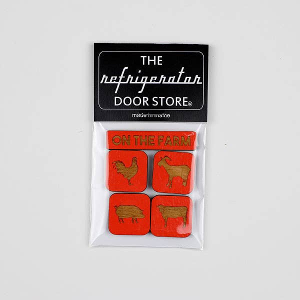 On The Farm Magnet Set