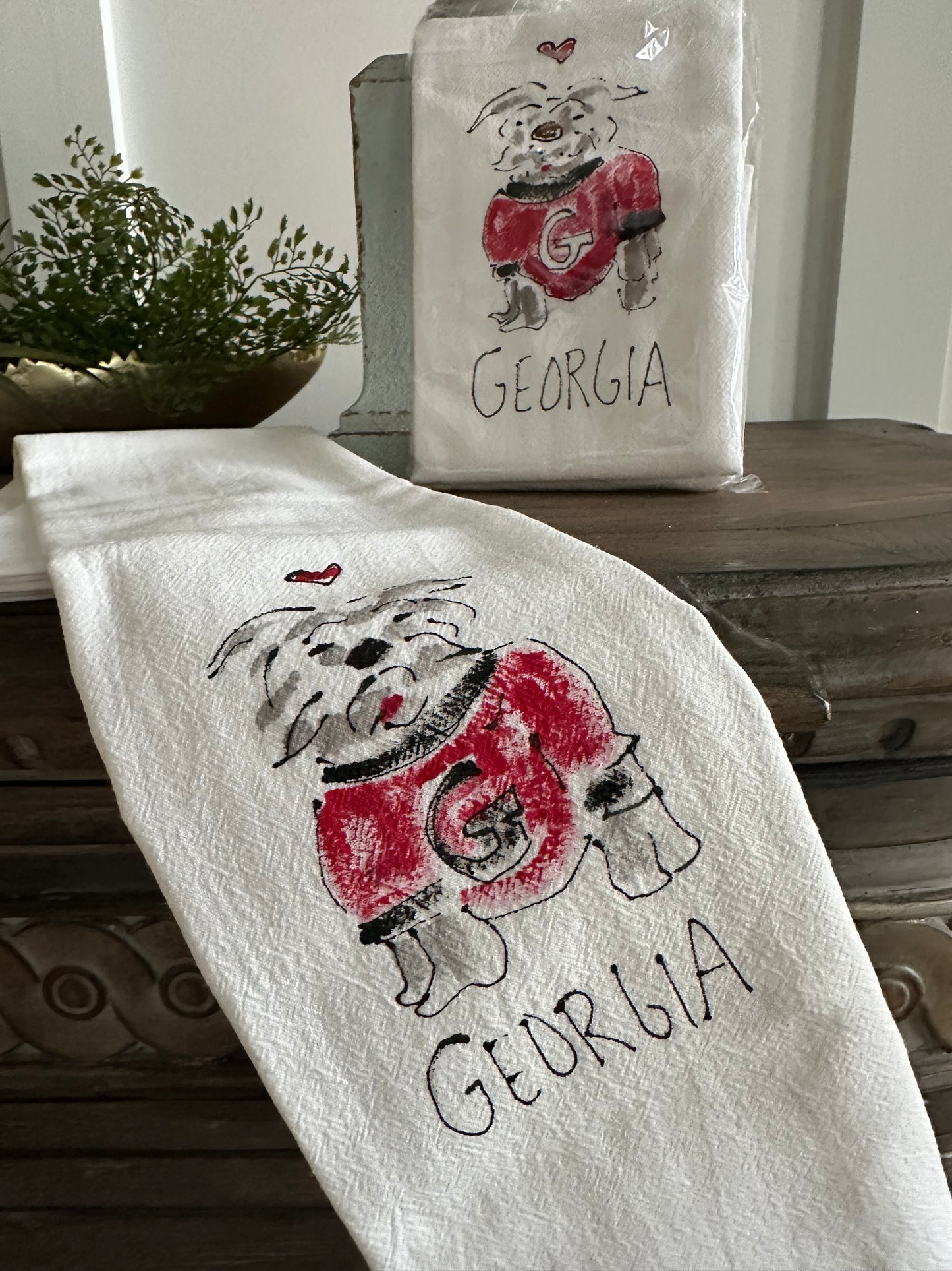 UGA T-towels