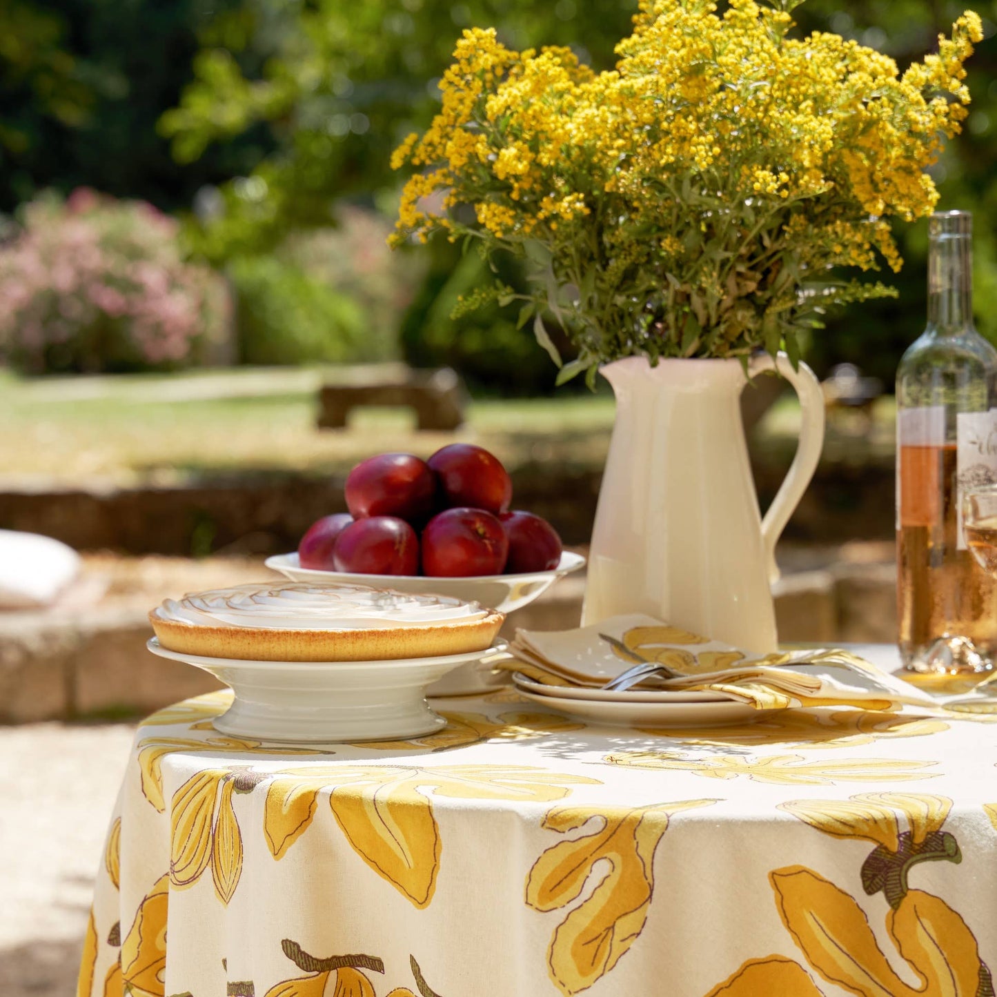 Fig Citrine Tablecloth
