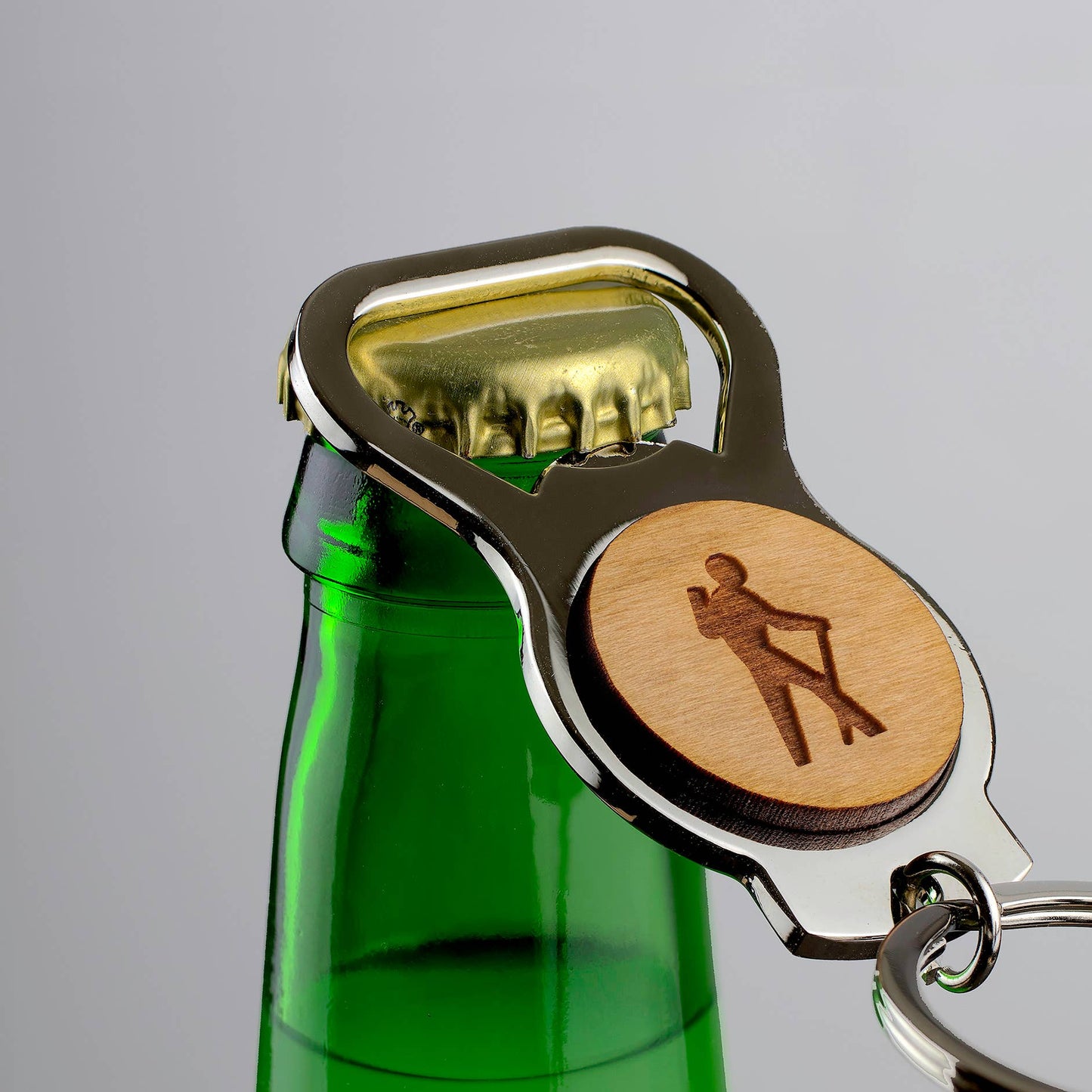 Keyring/Bottle Opener, Pine Tree