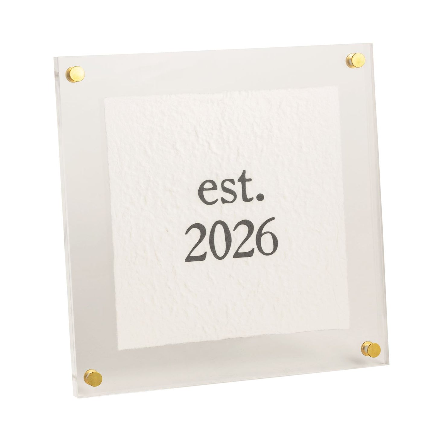 2026 Acrylic Plaque