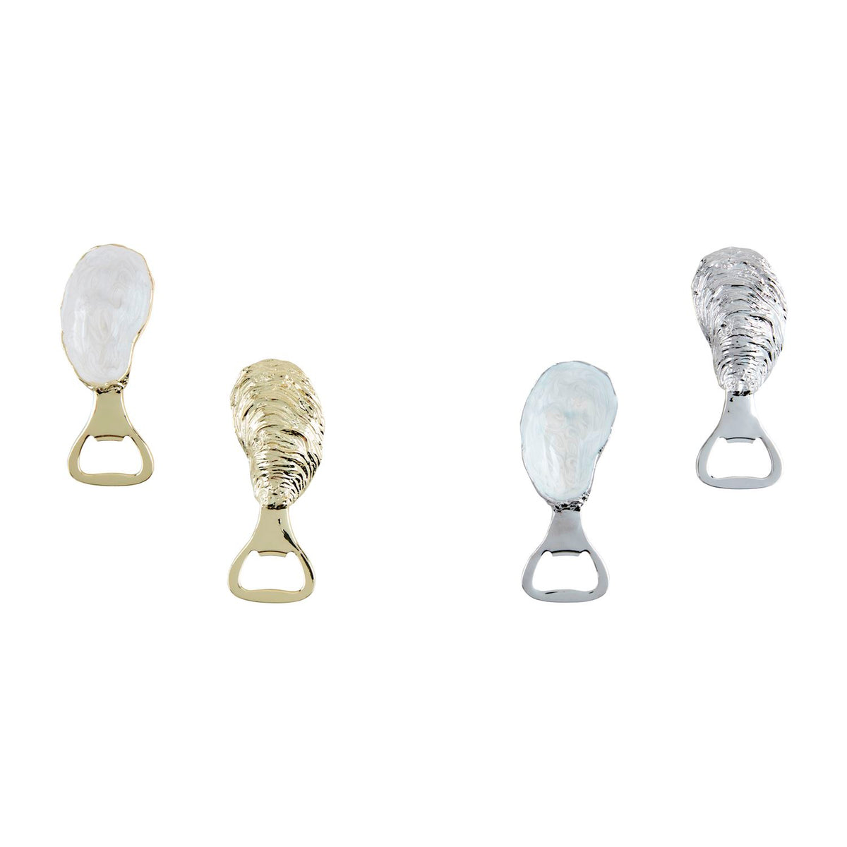 Oyster Bottle Opener Gold