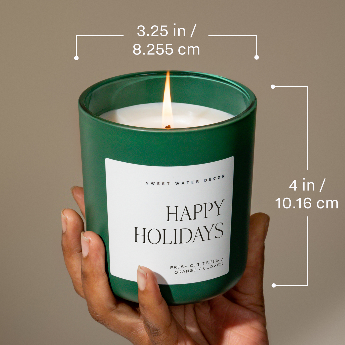 Christmas Cookies 15 oz Soy Candle, Matte Jar - Home Decor