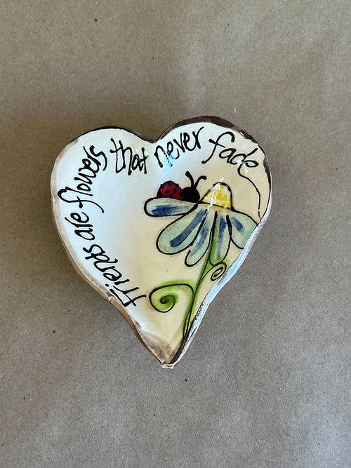 Small Heart-Shaped Bowl ("Ladybug" 2025 Spring-Summer Line)