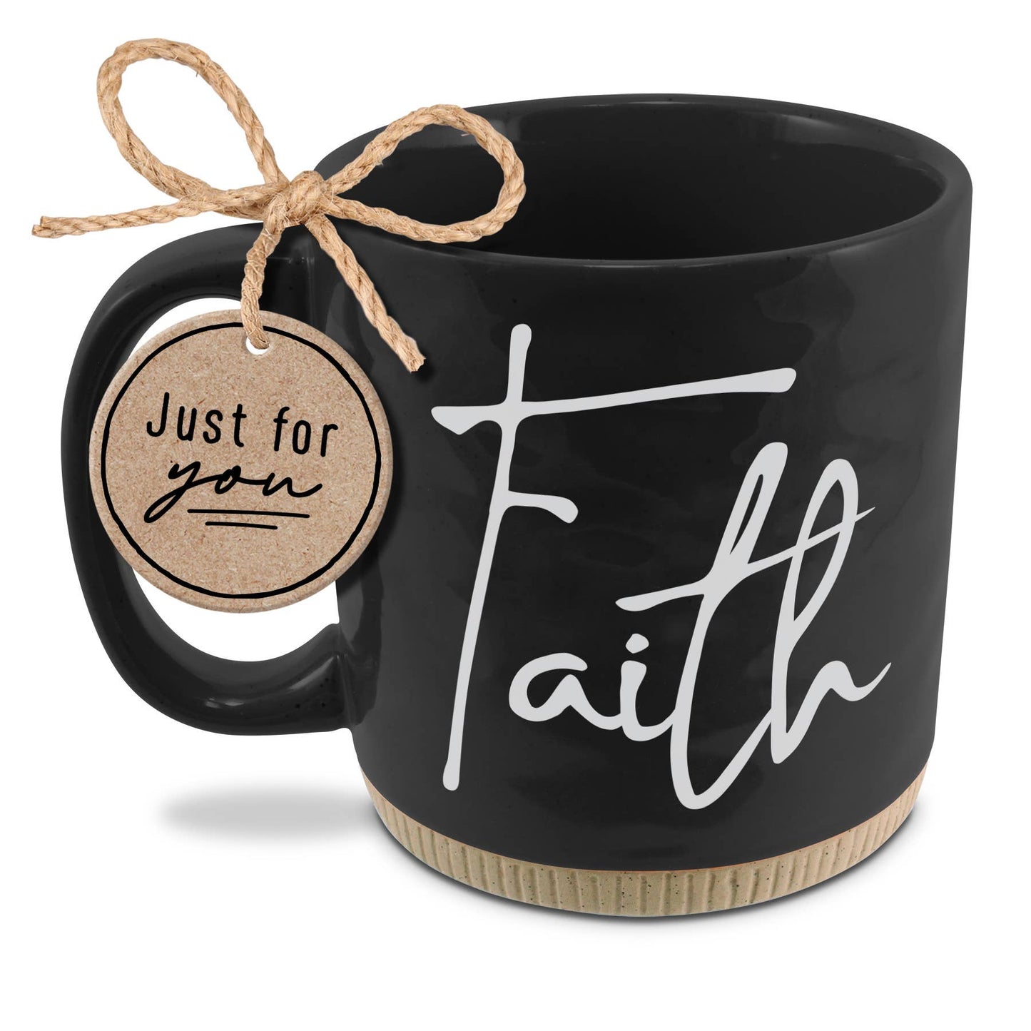 Proverbs 3:5-6 Coffeecup Faith Black 16Oz