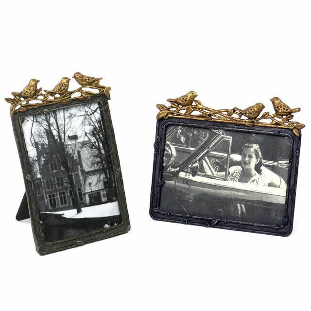Gold picture frames