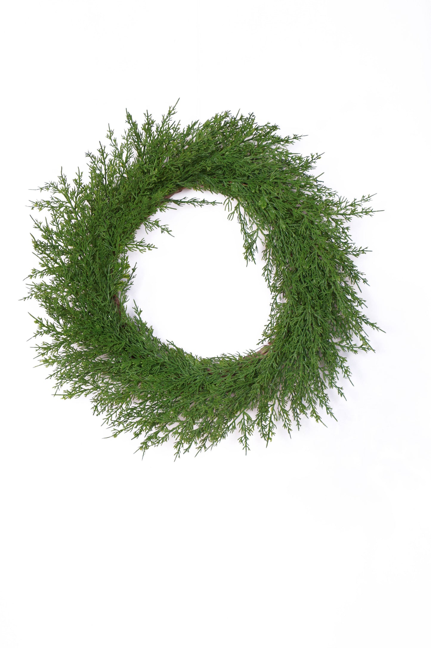 24” Evergreen Cedar Wreath
