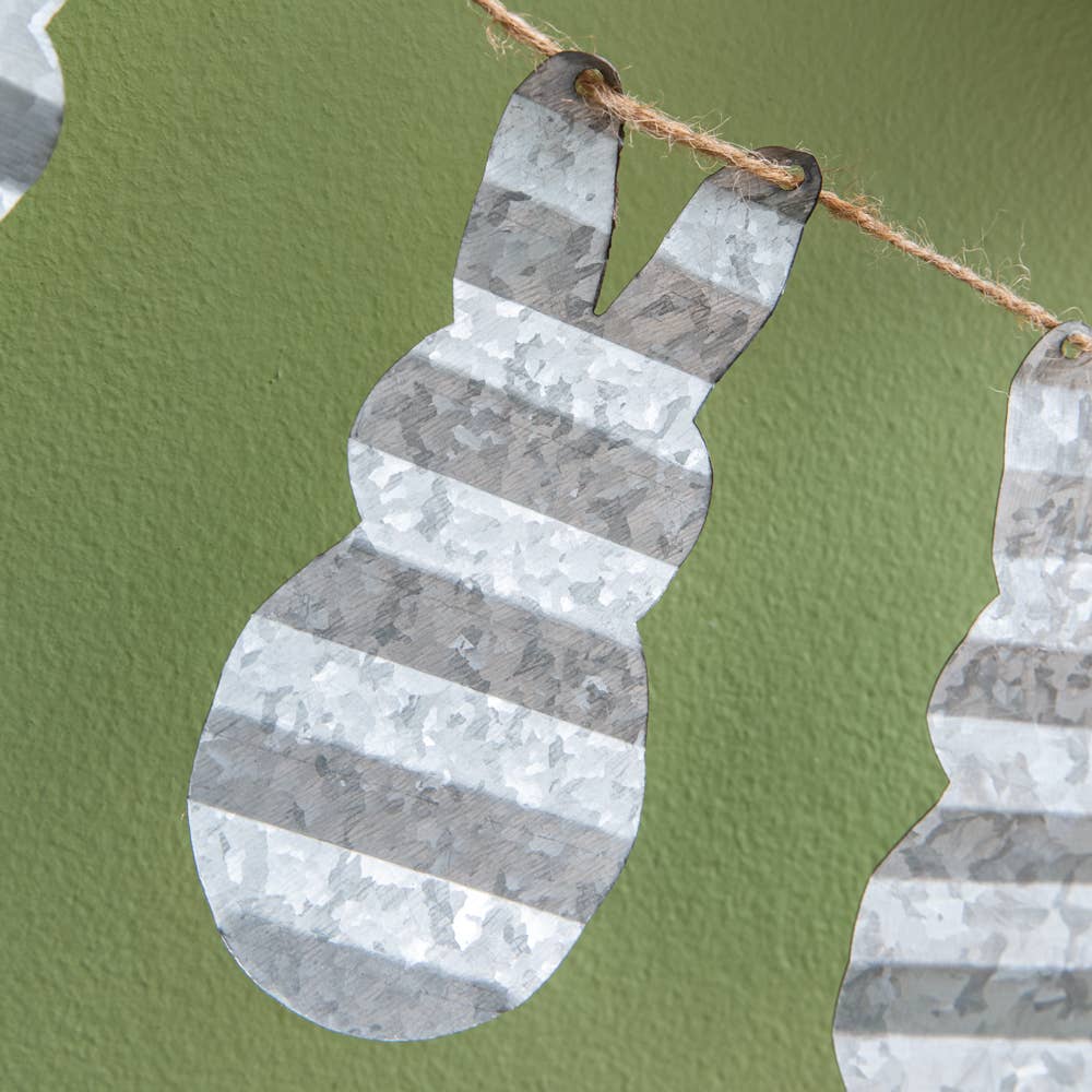 Corrugated Bunny Garland
