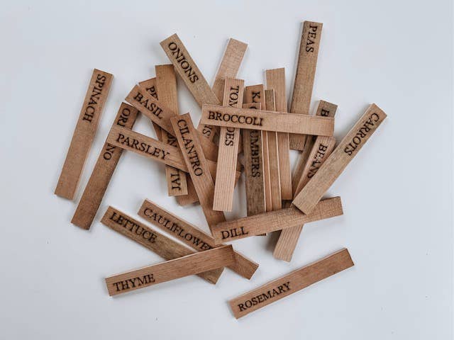Garden Marker | Veggie Stake | Plant Labels | Garden Decor