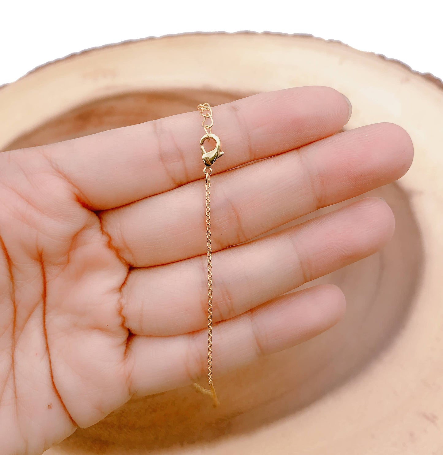 Gold Filled Pickleball Paddle Charm CZ Micro Pave, CP2060