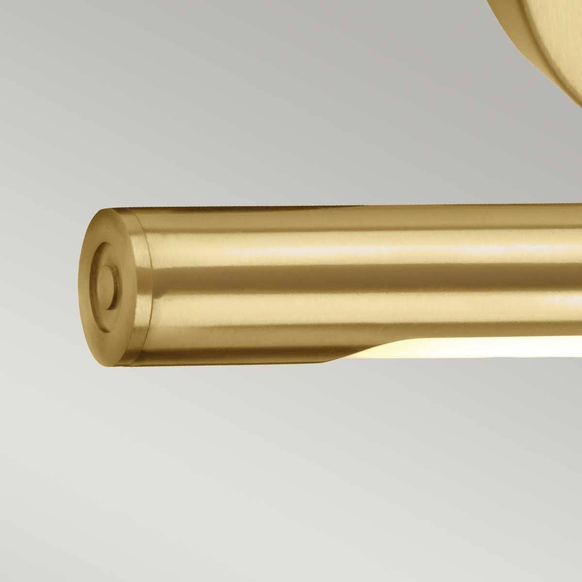 Alton Medium LED Picture Light Brushed Brass