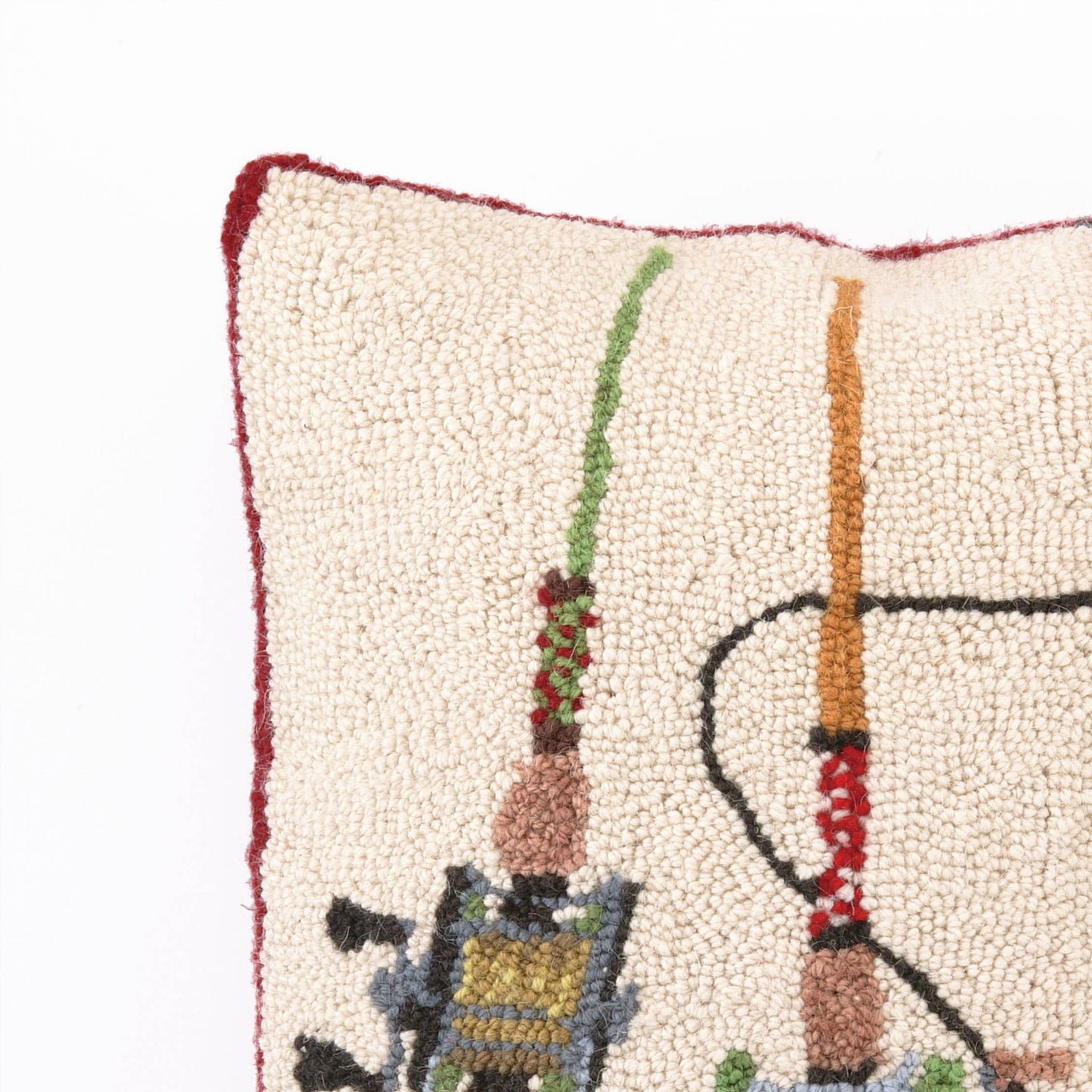 Fishing Rods Hook Pillow