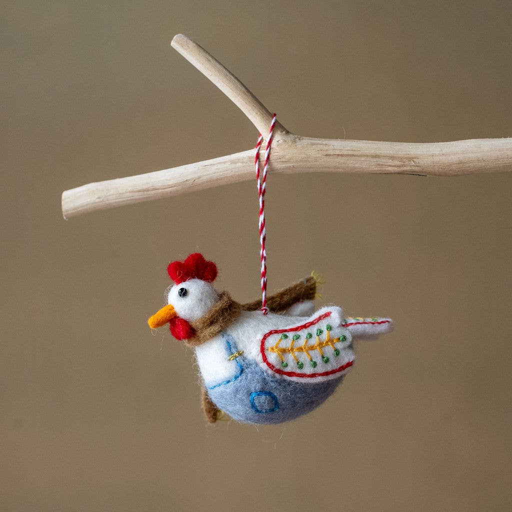 Ornaments Natural Wool Handmade in Nepal