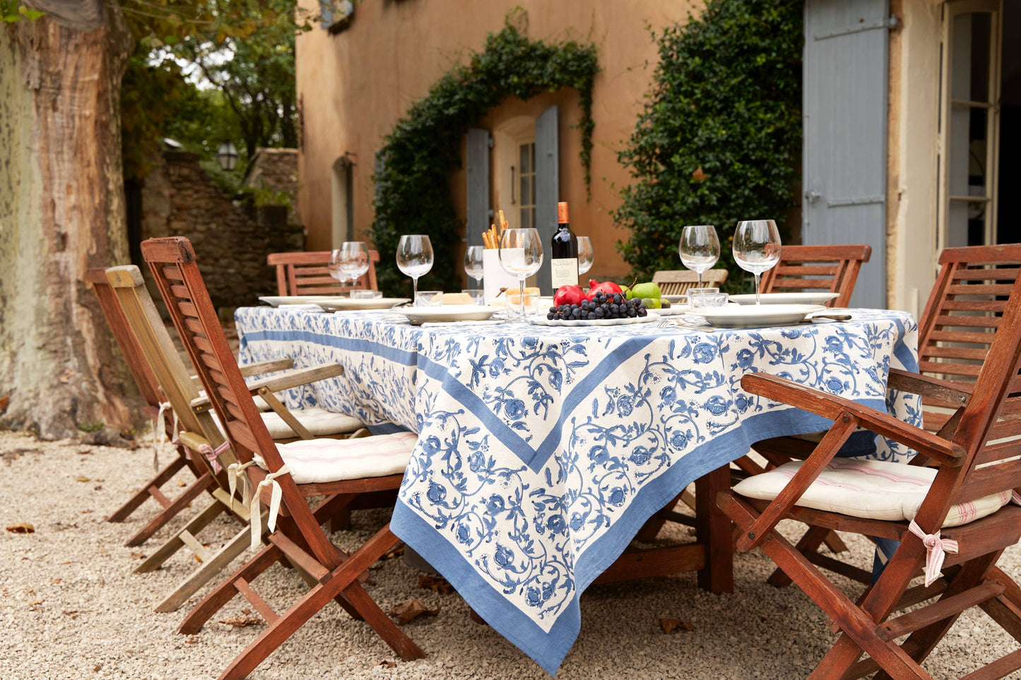 Granada Cornflower Blue | French Tablecloths