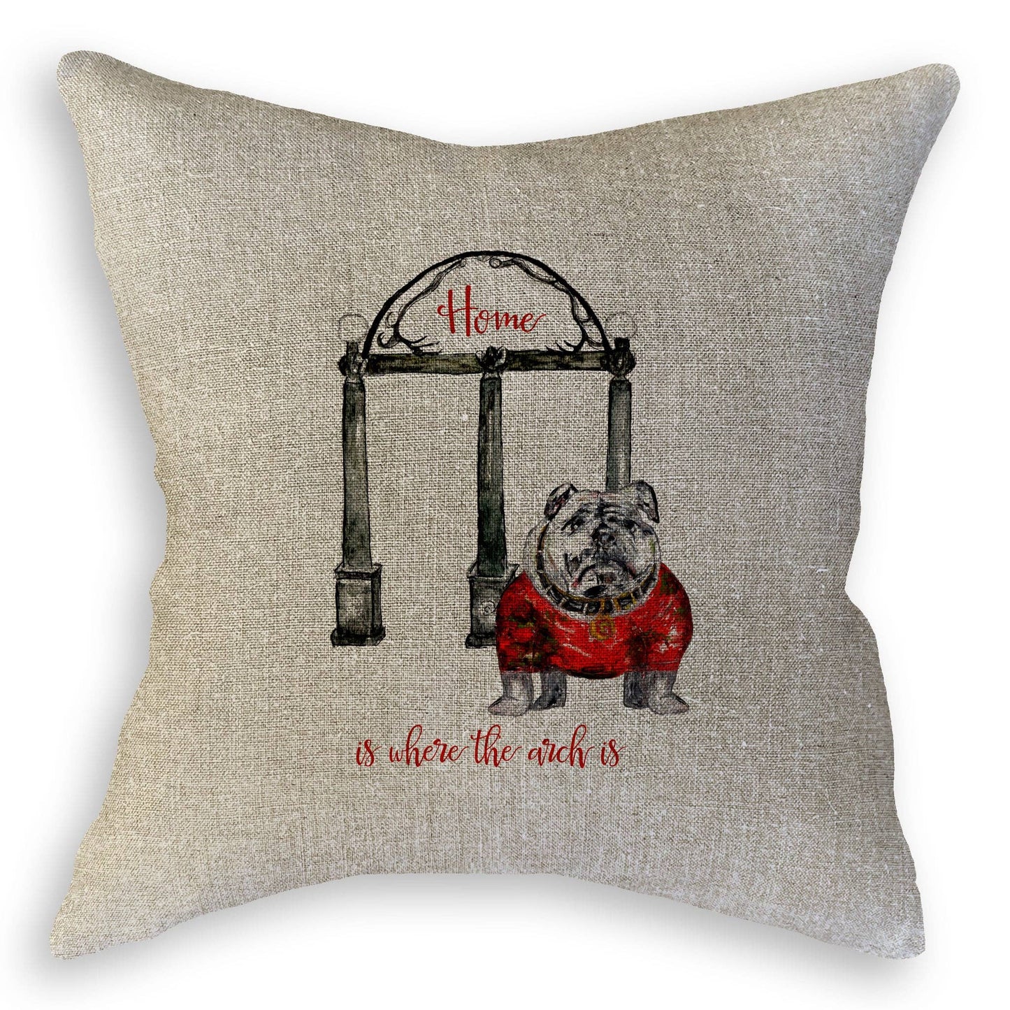 Bulldog with Arches