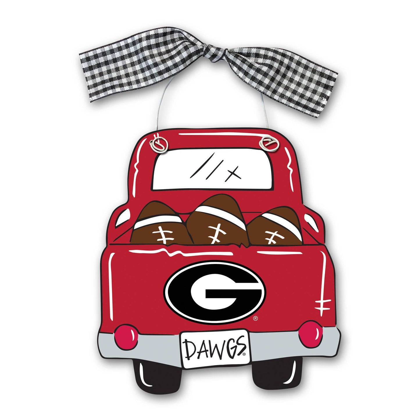 GA Wood Truck ORN
