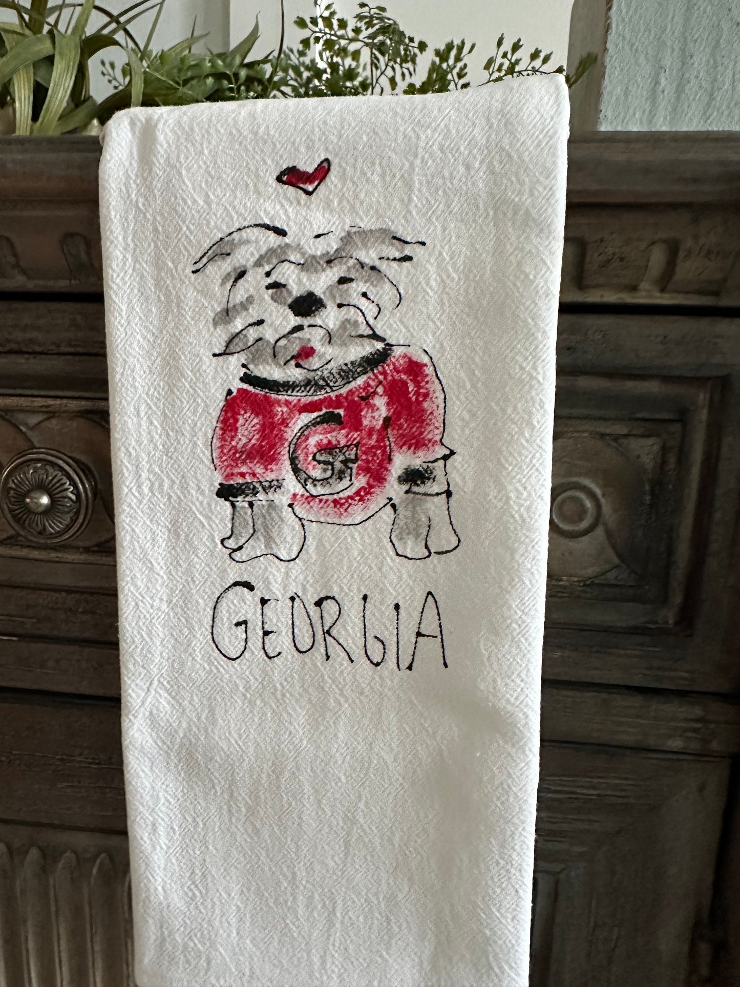 UGA T-towels