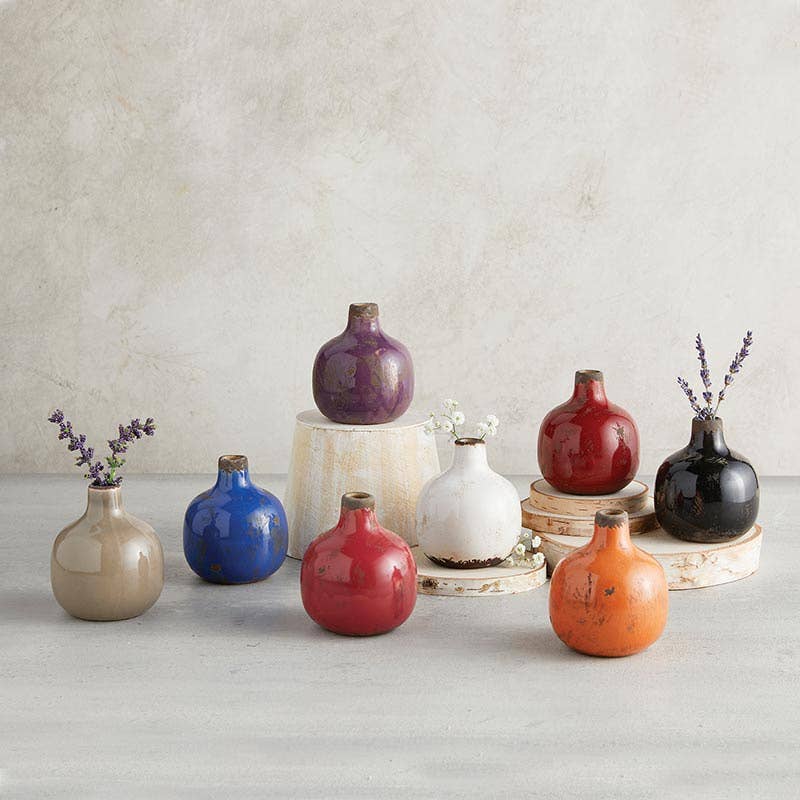 Light Orange Mini Vase
