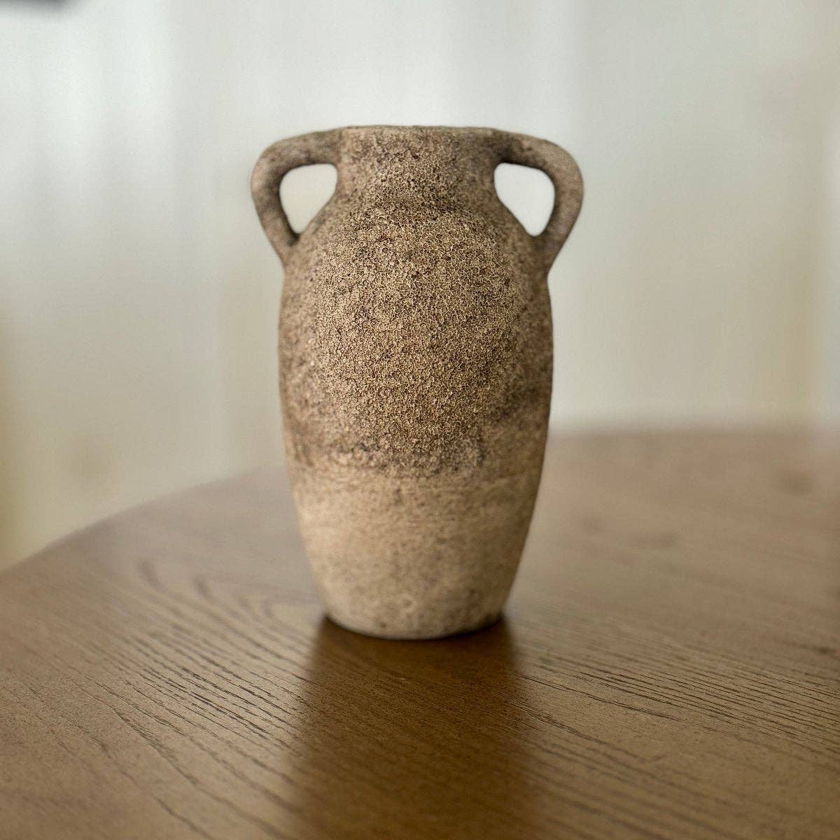 Tall Double Handled Vase