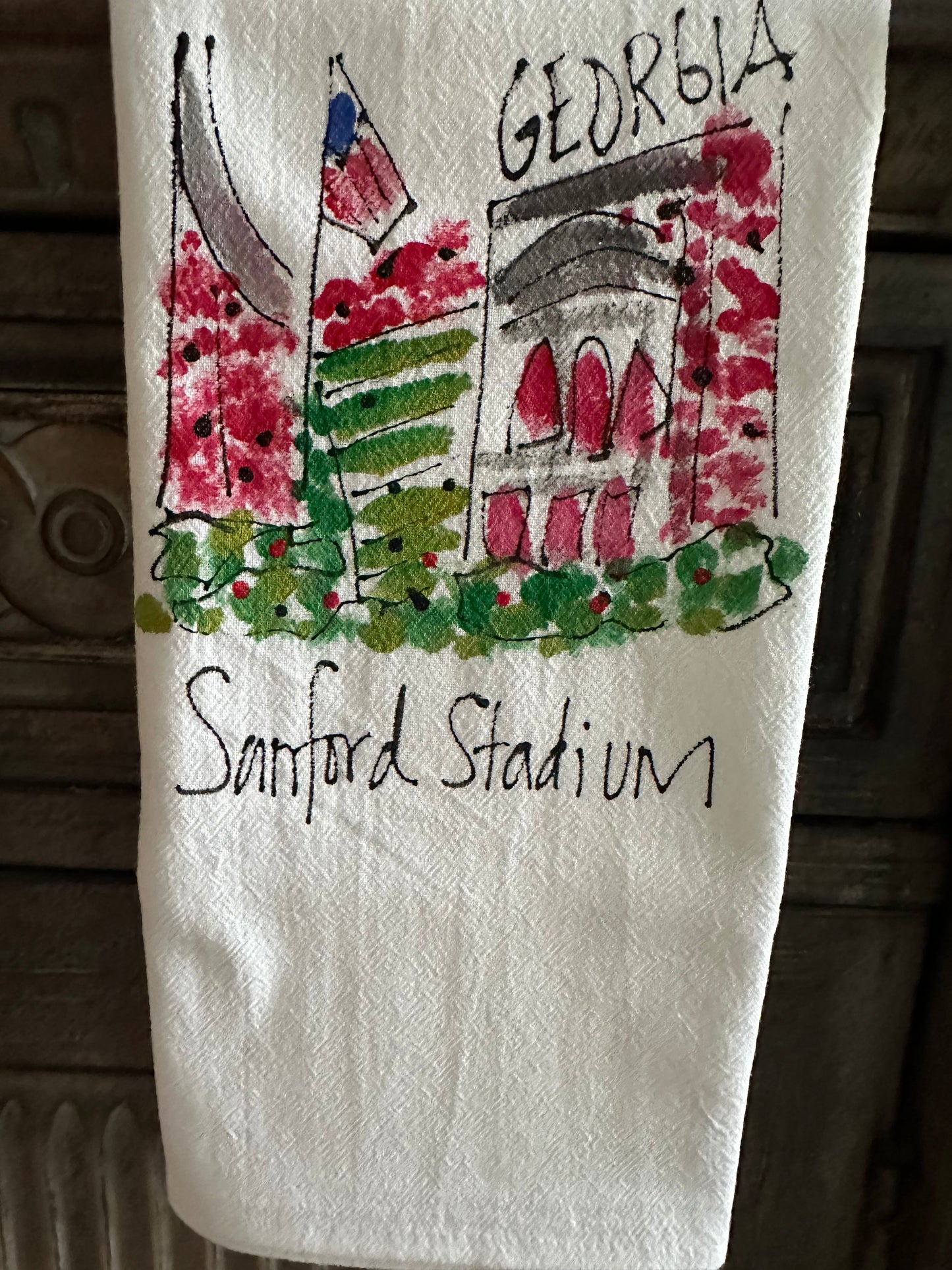 UGA T-towels