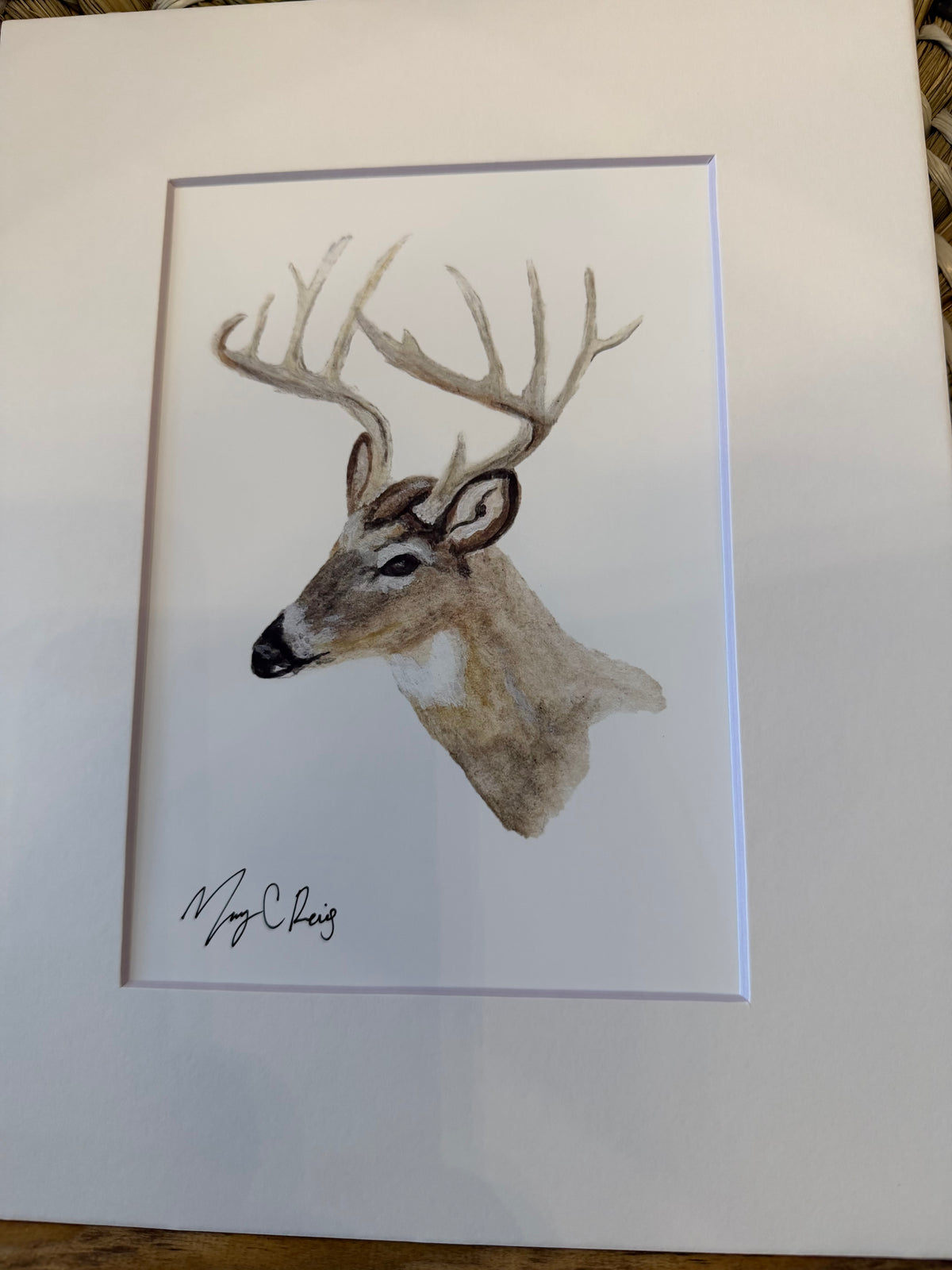 Deer Head Print