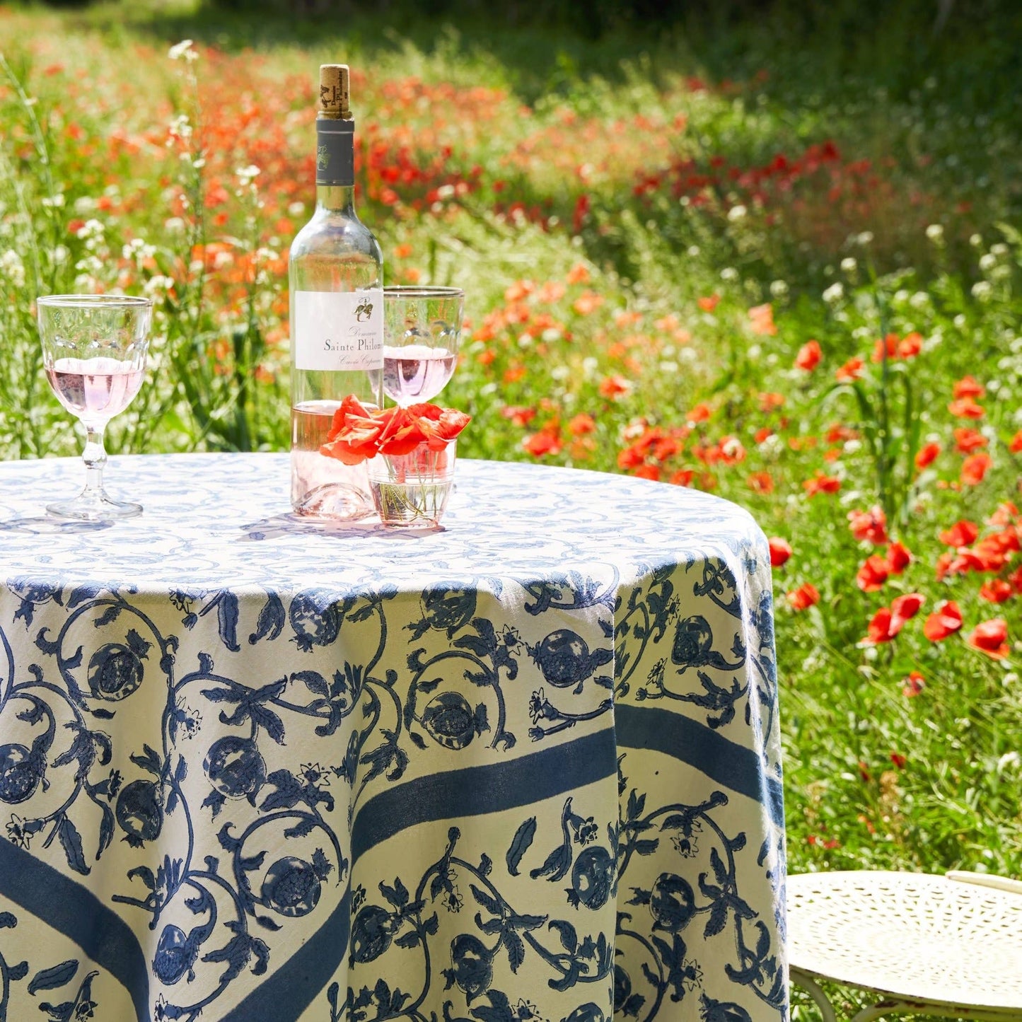 Granada Cornflower Blue | French Tablecloths
