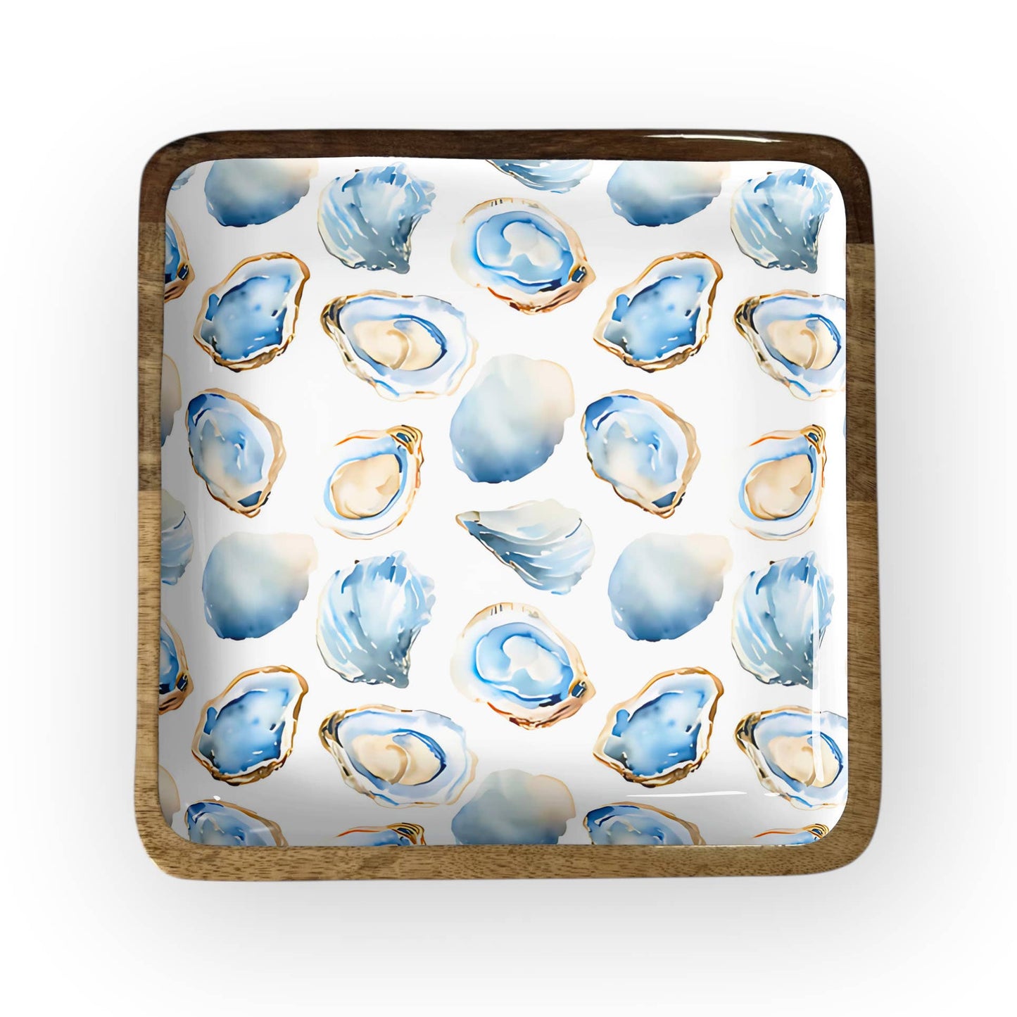 Oyster Square Trays (10" in Pack of 2) 6-32-B