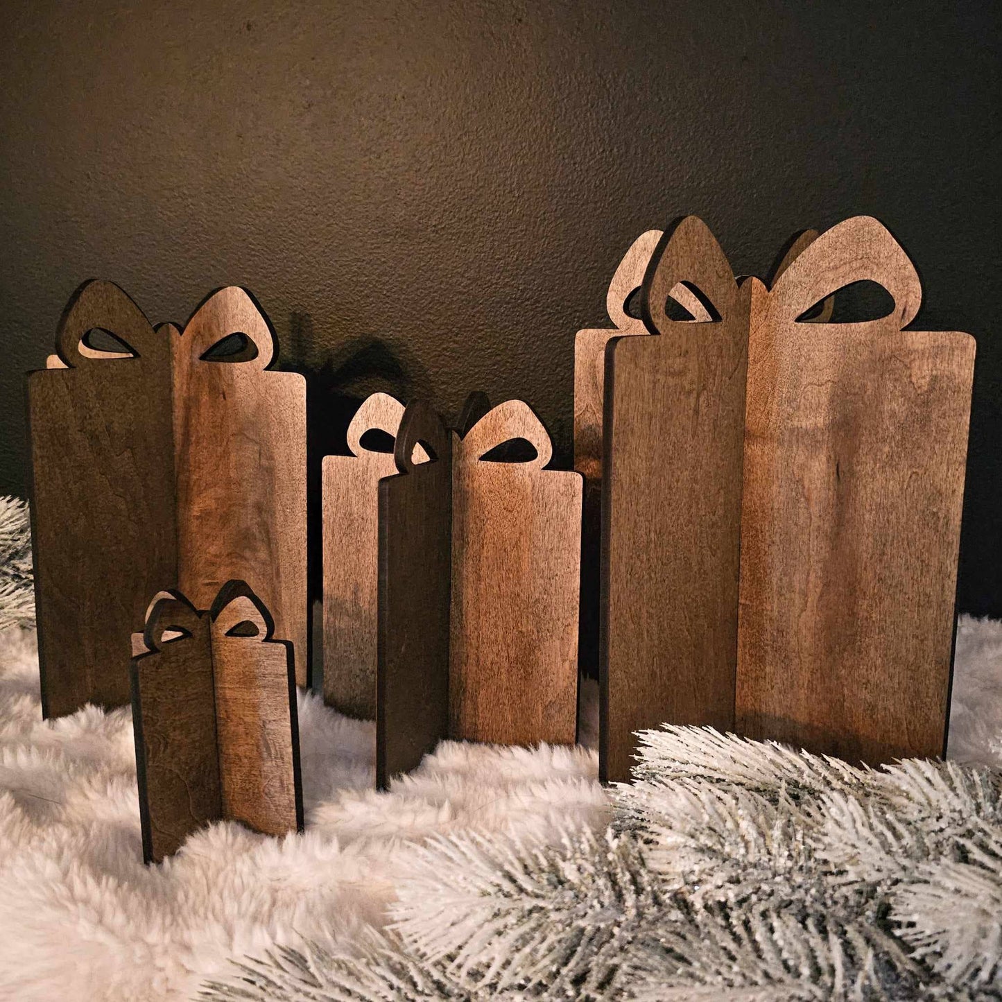 3D Gift Christmas Decor Table Filler