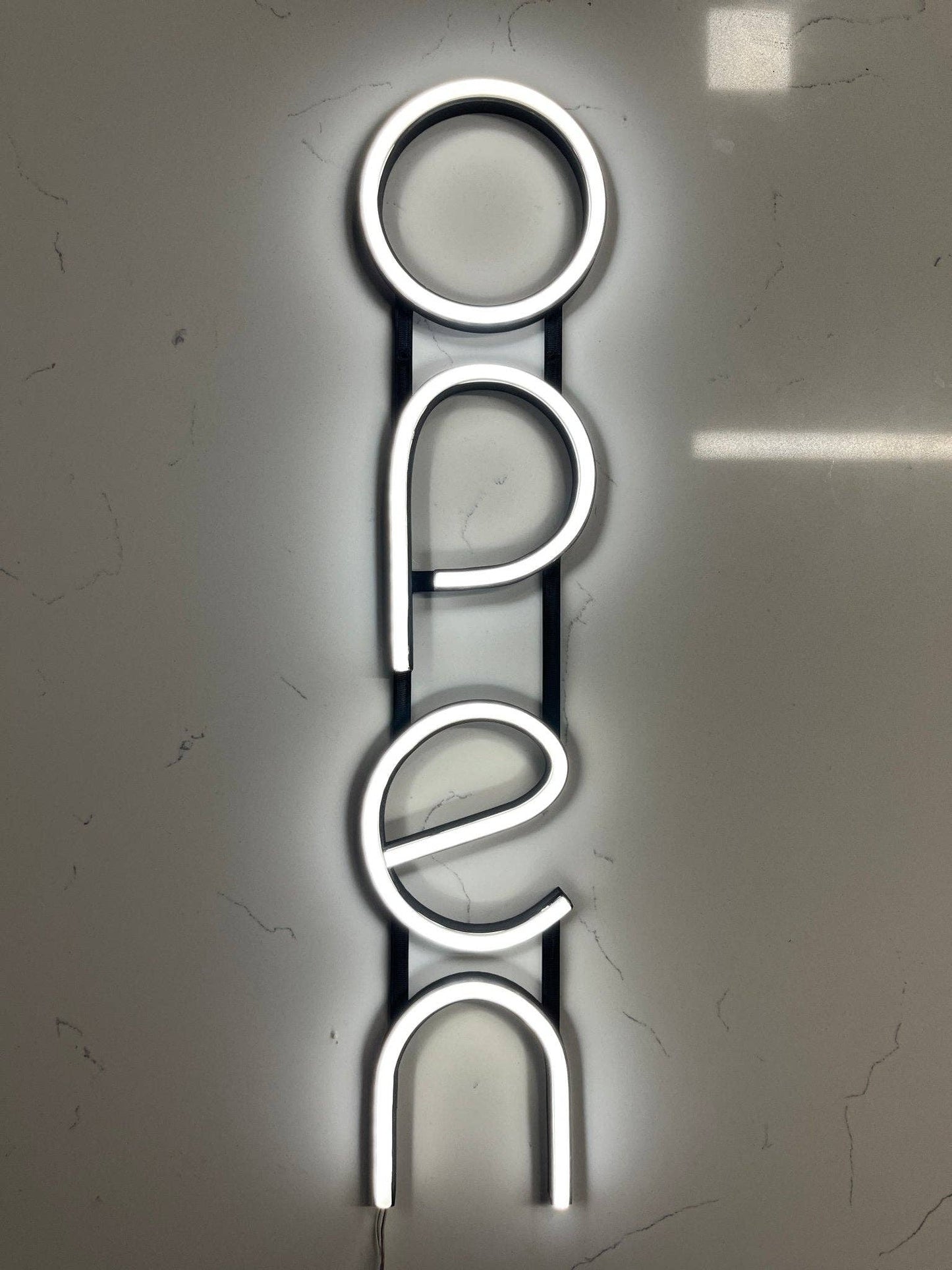 Open LED Neon Sign – Ultra Bright Lighted Sign for Business Storefront, Retail Shop, Bar, Salon, and Restaurant | USA Made