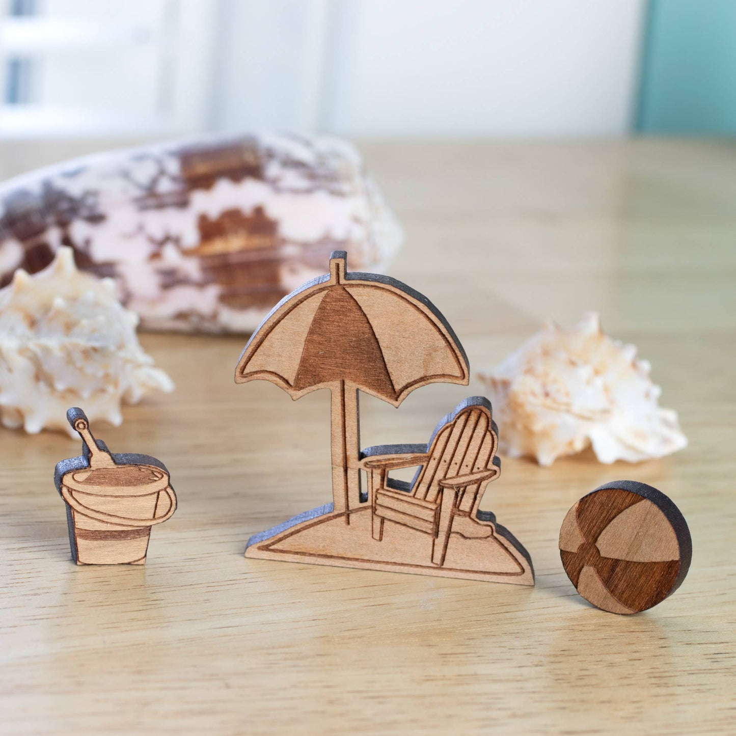 Desktop Miniature Beach Adventures