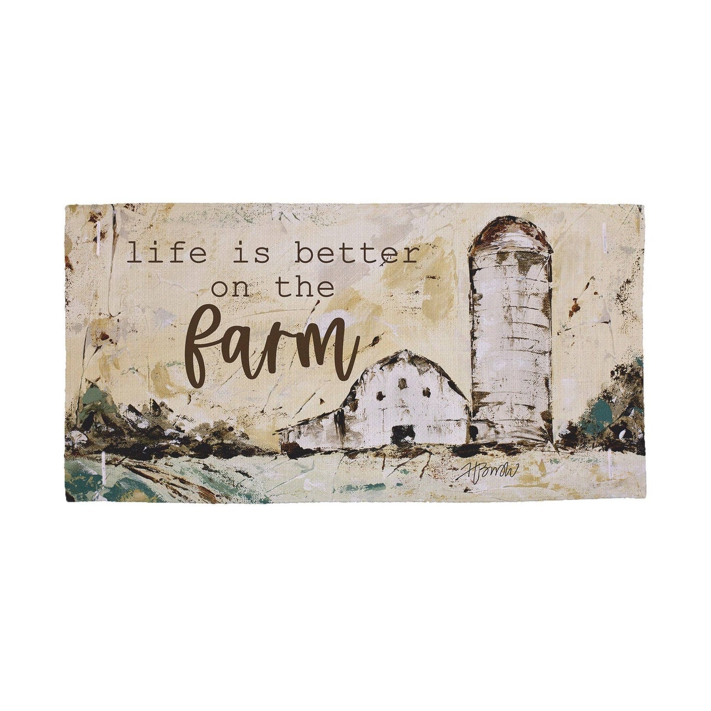 Life Is Better Lumbar Pillow 14x20