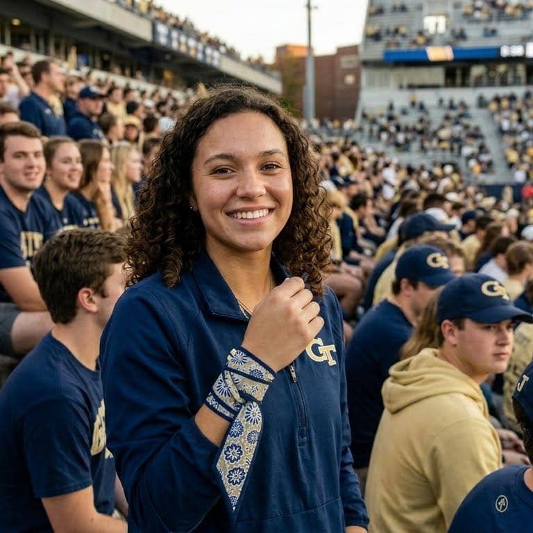 Skinny Scarf – Georgia Tech Yellow Jackets
