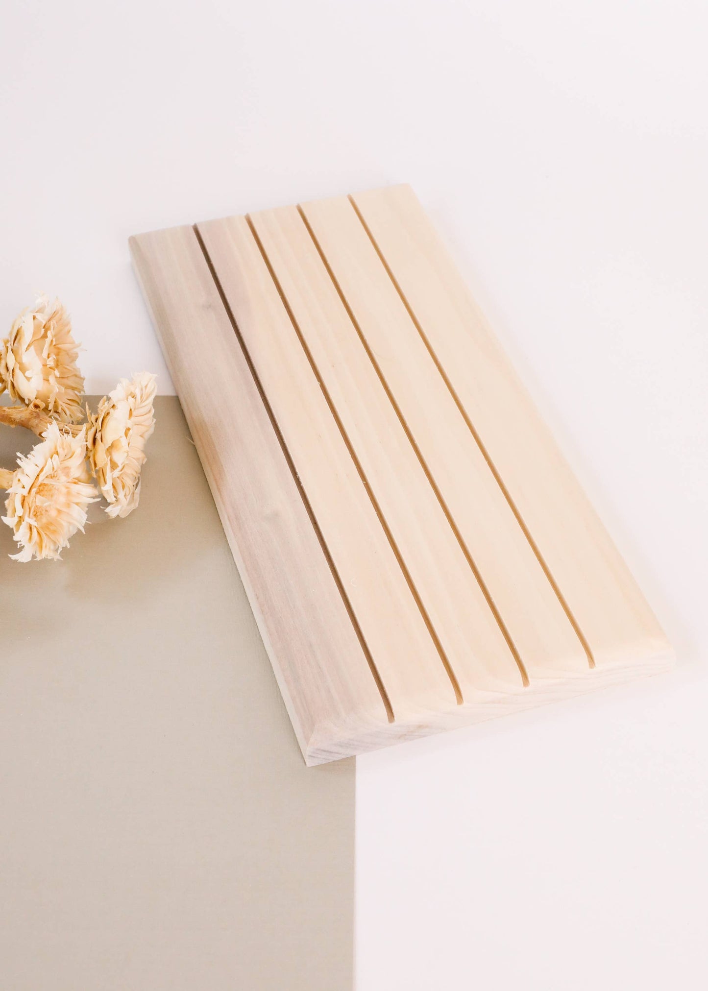 Wooden Earring Horizontal Display Board