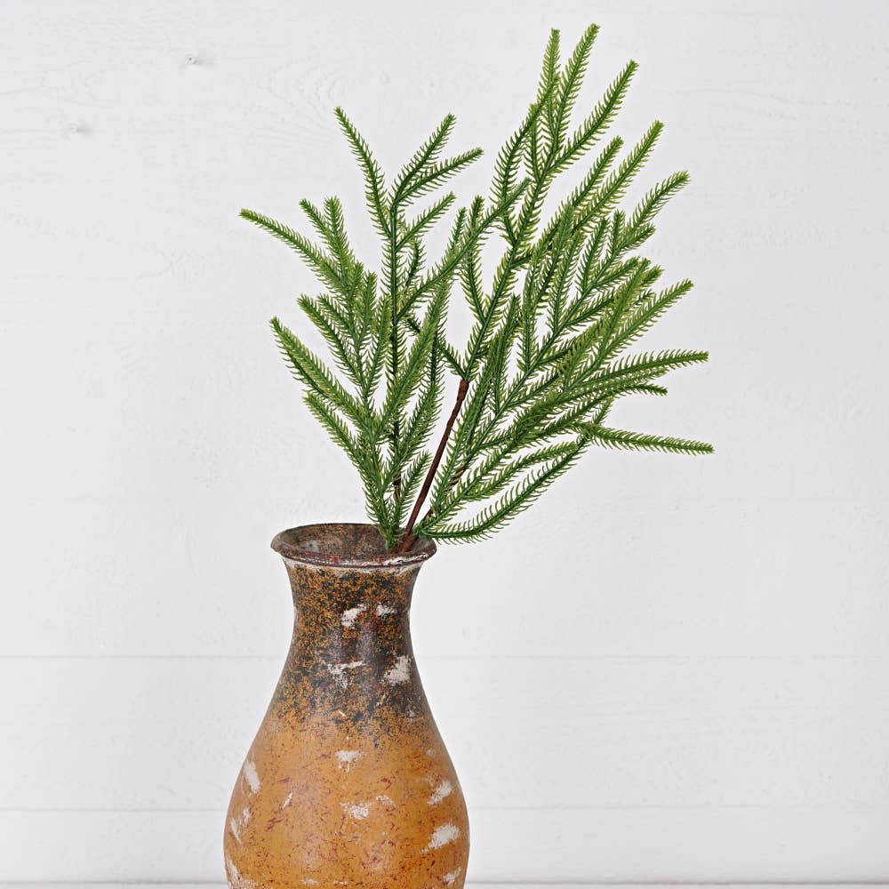 31855- 24in Spray-Soft touch Evergreen Norfolk Pines-