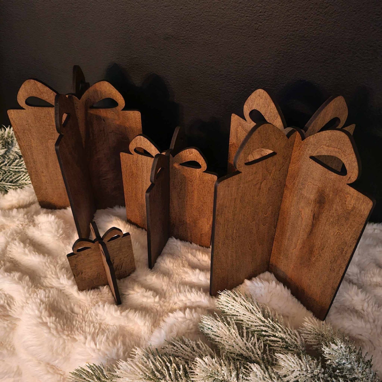 3D Gift Christmas Decor Table Filler