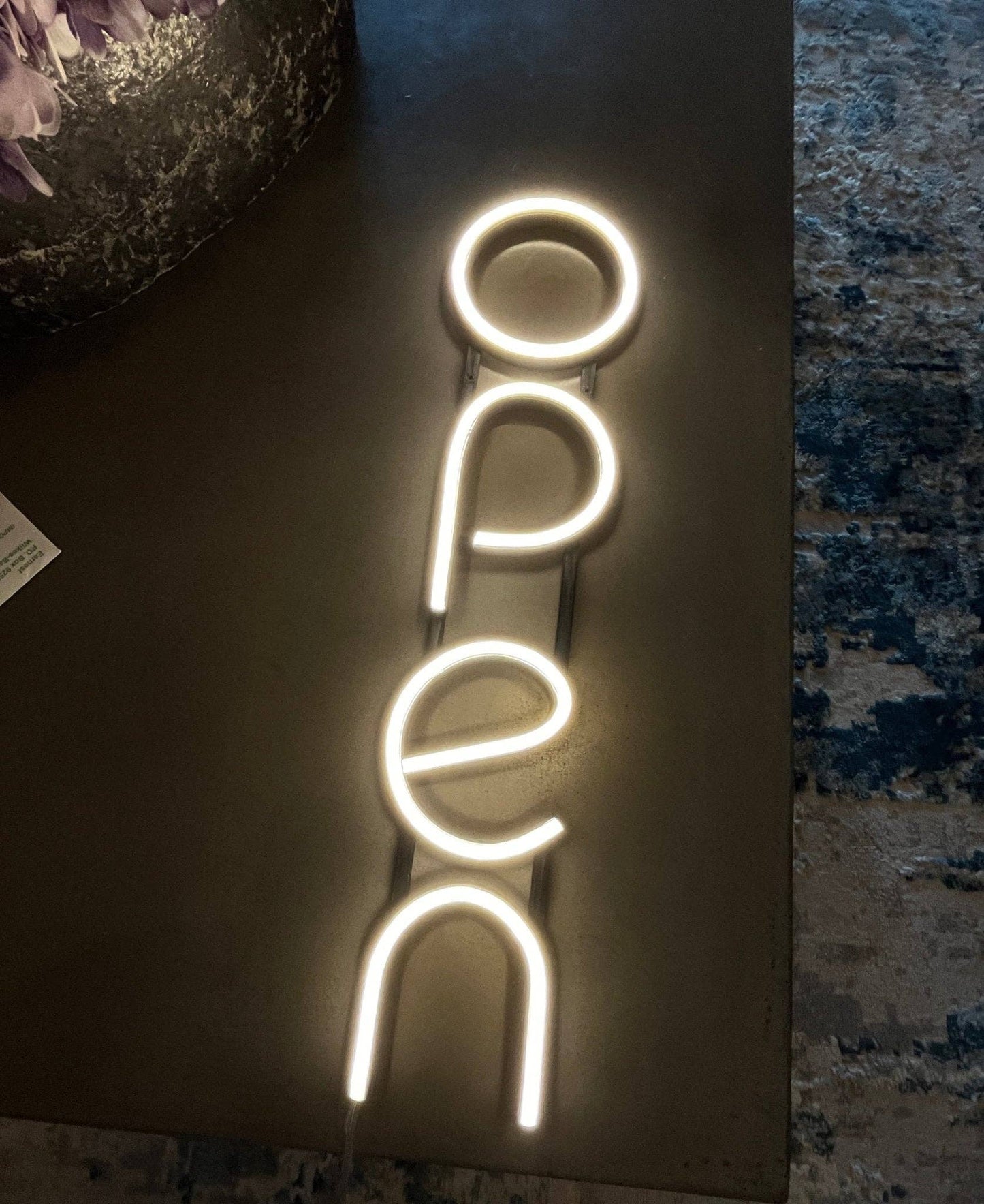Open LED Neon Sign – Ultra Bright Lighted Sign for Business Storefront, Retail Shop, Bar, Salon, and Restaurant | USA Made