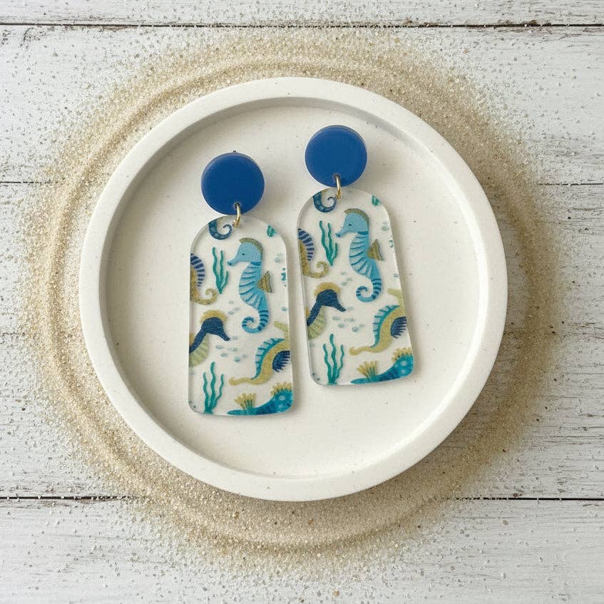 Under the Sea Harbor Drop Earrings