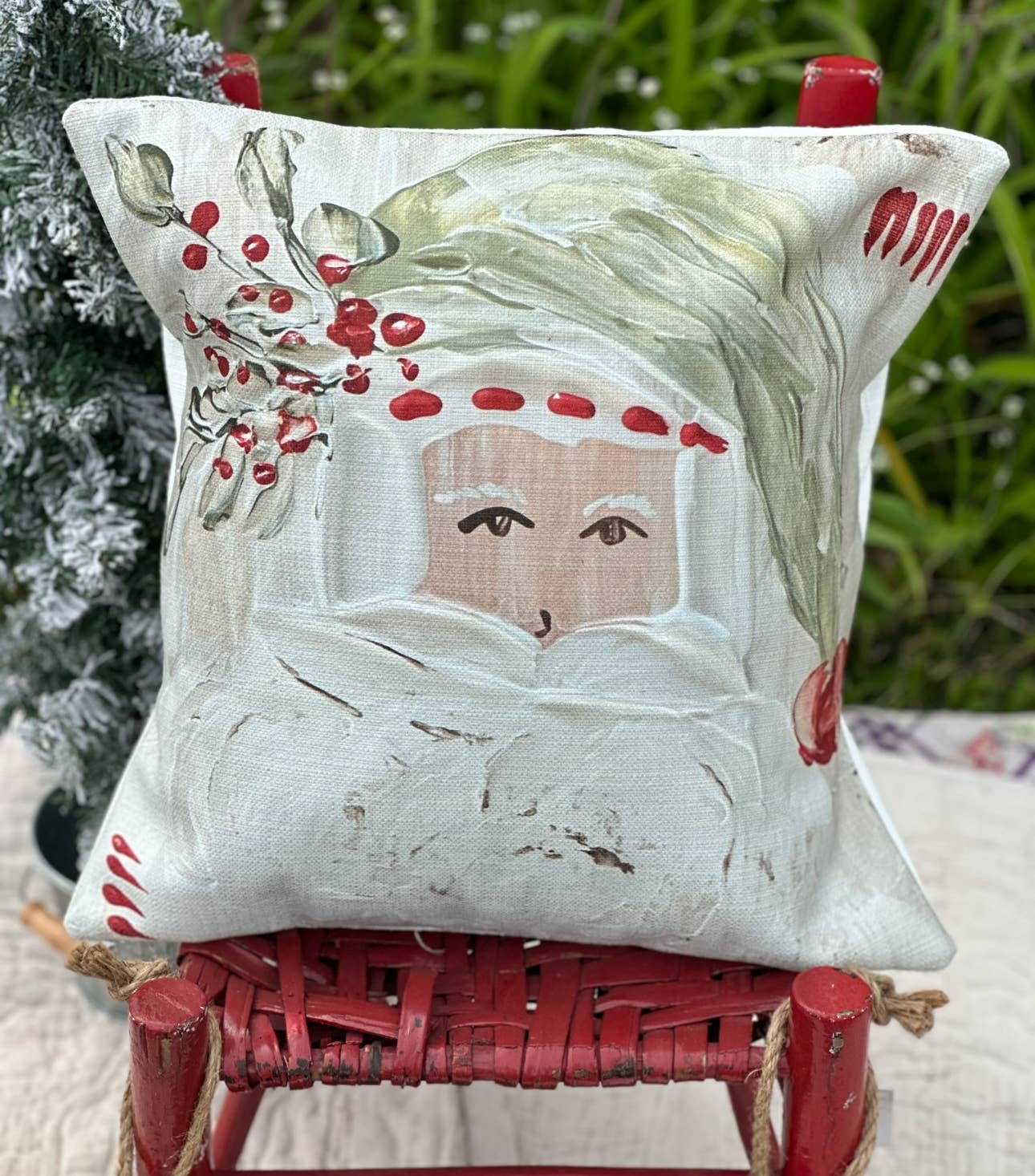 GA Santa 2023 Pillow