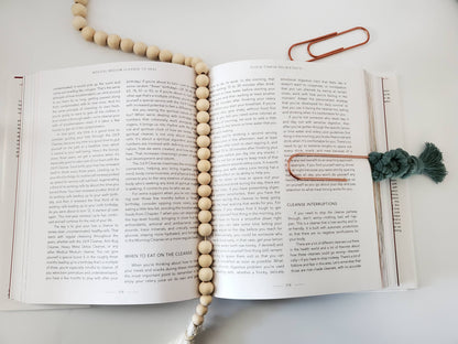 Macrame Diamond Bookmark