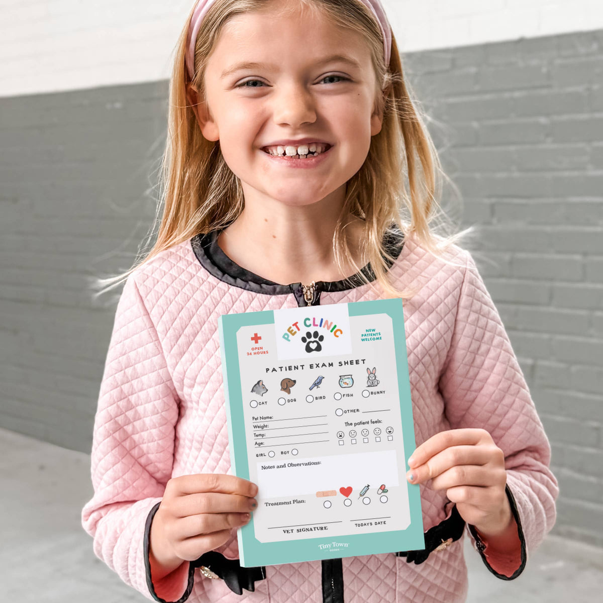 Inklings Tiny Town™ Play Notepad - Pet Clinic