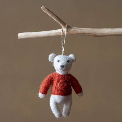 Ornaments Natural Wool Handmade in India