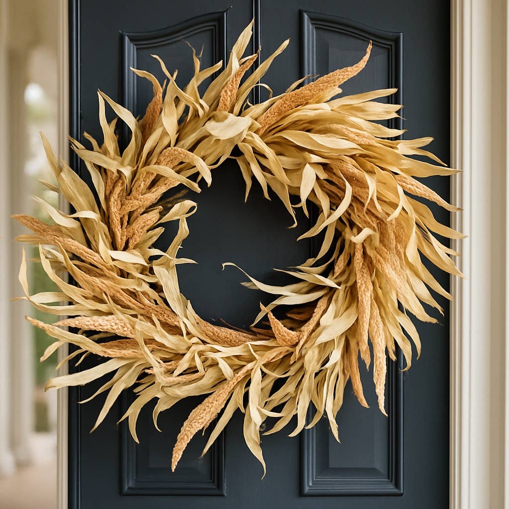 Natural Foxtail Wreath