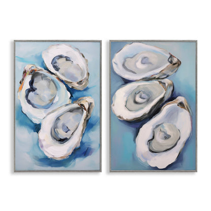 Oysters on the Half Shell Framed Art