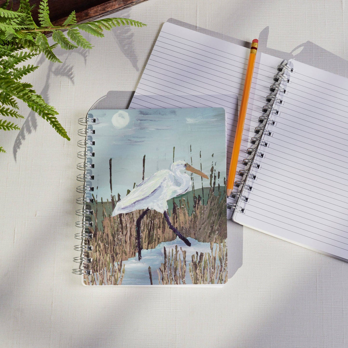 Heron Spiral Notebook