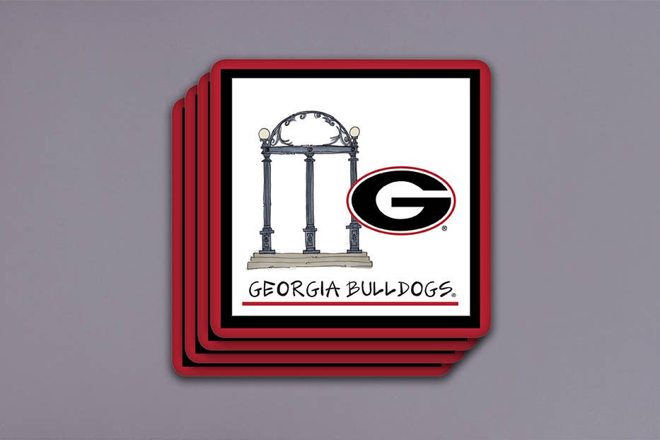 UGA 4pc Coaster Set