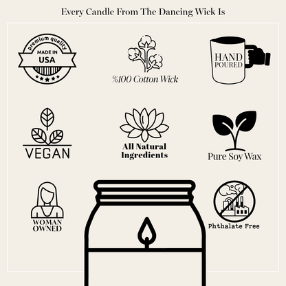 Custom Logo Candle Tins | 2, 4 &8 oz  | Gold, Black & Silver