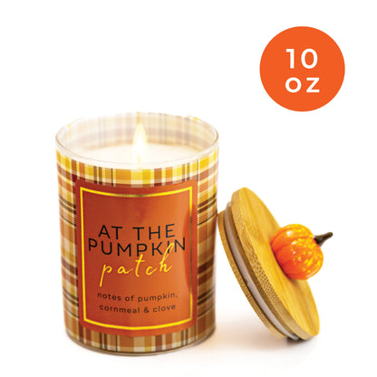 At The Pumpkin Patch – 10oz Fall Scented Gift Candle
